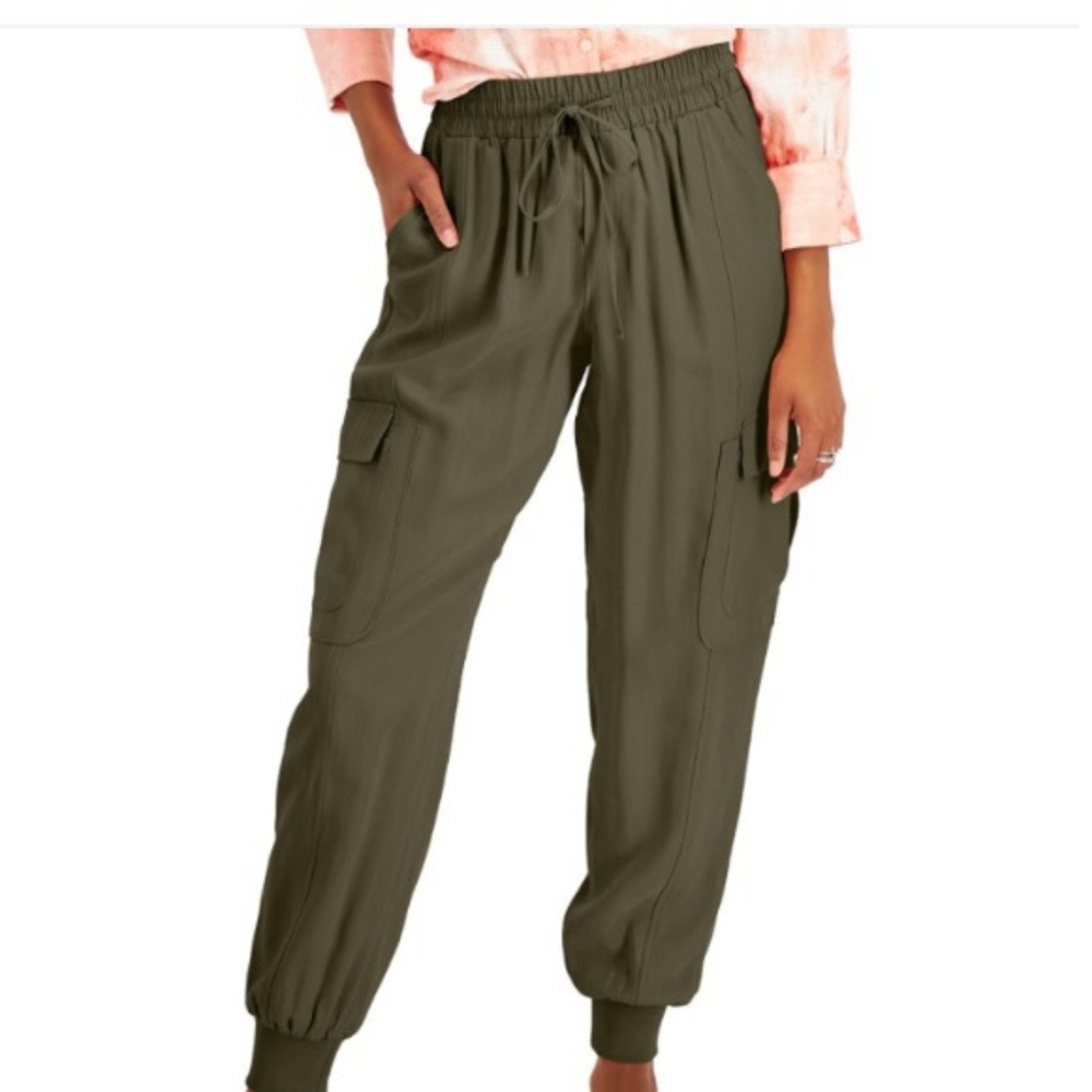 INC INTERNATIONAL CONCEPTS UTILITY JOGGER PANT SIZE XS